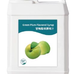 Green plum syrup