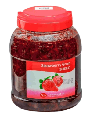 strawberry-grains