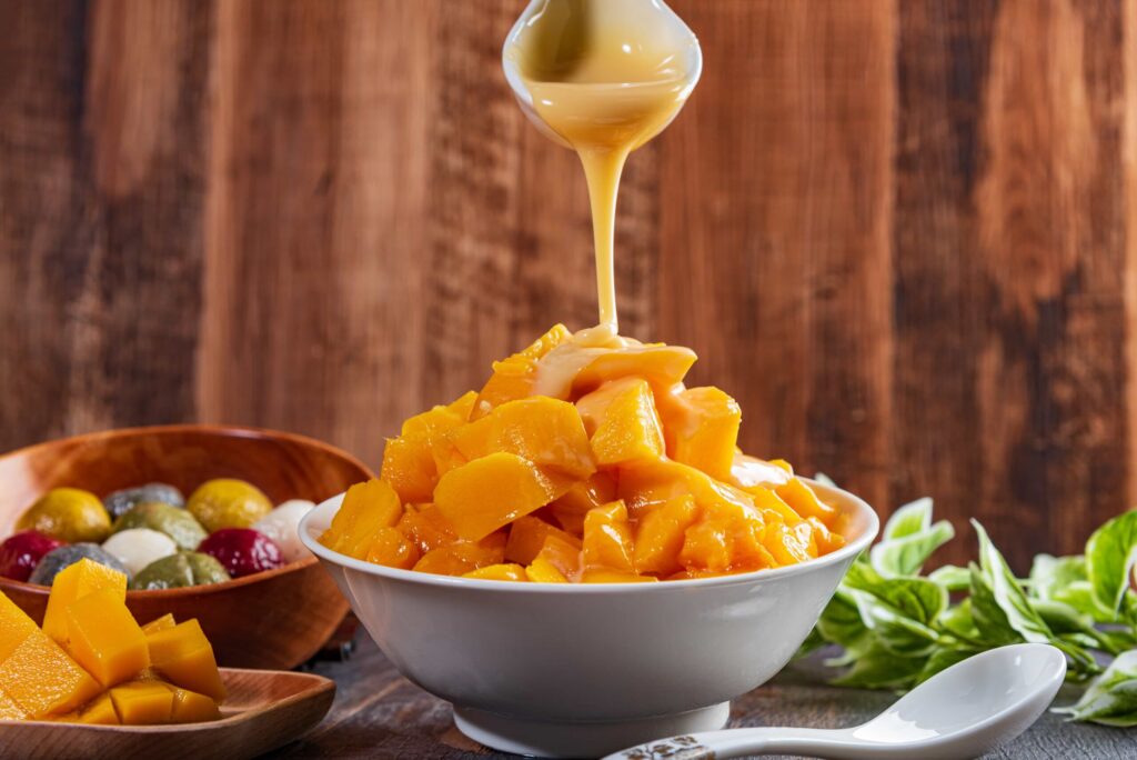 mango-snow-ice
