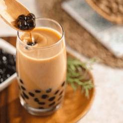 Black Tapioca Pearls